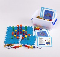 Мозаика Peg Board большая. Набор для группы - fgospostavki.ru - Белогорск