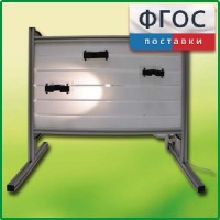 Панель с держателями и подсветкой для монтажа оборудования и проведения демонстрационных опытов по физике - fgospostavki.ru - Белогорск