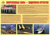 Плакат "Вооруженные Силы – защитники Отечества" - fgospostavki.ru - Белогорск