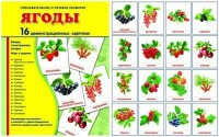 Демонстрационные карточки "Ягоды" - fgospostavki.ru - Белогорск