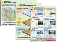 Комплект таблиц по географии "Природа России" раздаточные (цветные, ламинированные, А4, 10 штук) - fgospostavki.ru - Белогорск