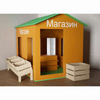 Игровой домик «Рынок» - fgospostavki.ru - Белогорск