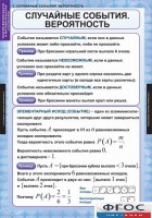 Комплект таблиц. Теория вероятностей и математическая статистика. - fgospostavki.ru - Белогорск