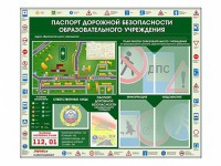Стенд-уголок "Паспорт дорожной безопасности образовательного учреждения" - fgospostavki.ru - Белогорск