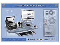 Электрифицированный информационный стенд-тренажер "Периферийные устройства персонального компьютера" с функцией контроля и обучения - fgospostavki.ru - Белогорск