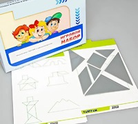 Игровой набор "Танграм" (с комплектом карточек) - fgospostavki.ru - Белогорск