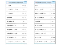 Комплект карточек (10) "Обучающий калейдоскоп. Умножение на 7, 8 и 9" - fgospostavki.ru - Белогорск