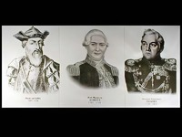 Портреты путешественников (25 штук, формат А3) - fgospostavki.ru - Белогорск