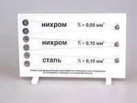 Прибор для демонстрации зависимости сопротивления проводника от его длины, сечения и материала - fgospostavki.ru - Белогорск