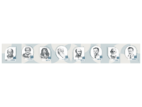 Стенд-лента "Выдающиеся ученые-биологи" - fgospostavki.ru - Белогорск