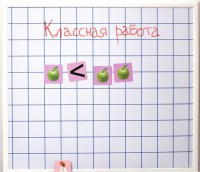 Магнитно-маркерная доска "Клетка" (86 см х 75 см) - fgospostavki.ru - Белогорск