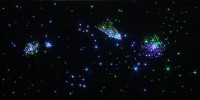 Настенный фиброоптический ковер "Млечный путь" 200х100, 300 точек - fgospostavki.ru - Белогорск