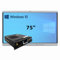 Интерактивная панель 75" (встроенный ПК, Win10) - fgospostavki.ru - Белогорск