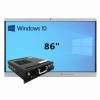 Интерактивная панель 86" (встроенный ПК Win10, Intel i5) - fgospostavki.ru - Белогорск