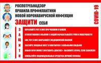 Плакат "Правила профилактики коронавируса" - fgospostavki.ru - Белогорск