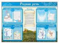Стенд-уголок "Родная речь" - fgospostavki.ru - Белогорск
