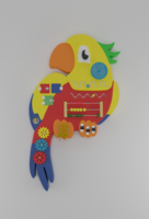 Бизиборд «Разноцветный попугай» - fgospostavki.ru - Белогорск