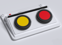 Игровой коммуникатор 2-х кнопочный со вставкой - fgospostavki.ru - Белогорск