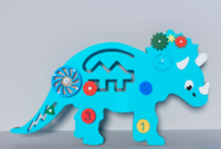 Бизиборд «Динозавр» - fgospostavki.ru - Белогорск