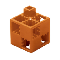 Кубик-основание коричневый 20х20 Artec - fgospostavki.ru - Белогорск