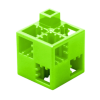 Кубик-основание желто-зеленый 20х20 Artec - fgospostavki.ru - Белогорск