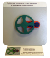 Демонстрационная модель "Зубчатая передача с внутренним и внешним зацеплением" - fgospostavki.ru - Белогорск