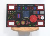 Бизипанель «Красно-черная» - fgospostavki.ru - Белогорск