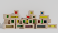 Детский развивающий набор из разноцветных элементов - fgospostavki.ru - Белогорск