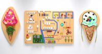 Комплект бизибордов «Фабрика мороженого» - fgospostavki.ru - Белогорск