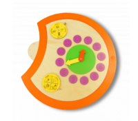 Настенный игровой модуль в виде части гусеницы-времени - fgospostavki.ru - Белогорск