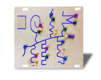 Панель-лабиринт «Петляющие дорожки» - fgospostavki.ru - Белогорск