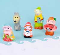 Набор резиновых игрушек «Красная шапочка» - fgospostavki.ru - Белогорск