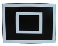 Щит баскетбольный навесной на шведскую стенку (ламинированная фанера), размер 700х700 миллиметров - fgospostavki.ru - Белогорск