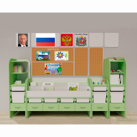 Уголок патриотического воспитания для дошкольников "Россия" Максимальный - fgospostavki.ru - Белогорск