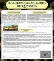 Стенд "Организация обороны государства" - fgospostavki.ru - Белогорск