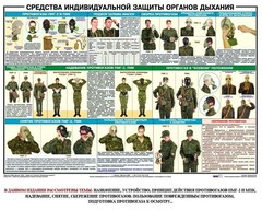 Комплект плакатов "Химическая защита" - fgospostavki.ru - Белогорск