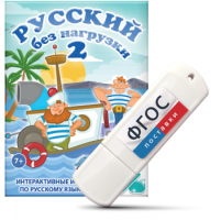 Игры по русскому языку для начальной школы "Русский без нагрузки 2" на USB - носителе - fgospostavki.ru - Белогорск