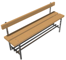Скамья для раздевалок со спинкой (1,5 метра) - fgospostavki.ru - Белогорск