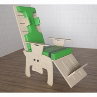 Стул для ребенка с ОВЗ с регулируемой подножкой «Адаптация» №1 - fgospostavki.ru - Белогорск