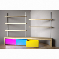 Стеллаж «Яркие дни» - fgospostavki.ru - Белогорск