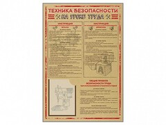 Стенд-уголок "Техника безопасности на уроках труда" - fgospostavki.ru - Белогорск