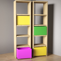 Стеллаж «Детская радость» - fgospostavki.ru - Белогорск