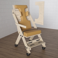 Стул для ребенка с ОВЗ «Новые горизонты» №4 со столешницей коричневый - fgospostavki.ru - Белогорск