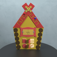 Бизиборд «Избушка» - fgospostavki.ru - Белогорск