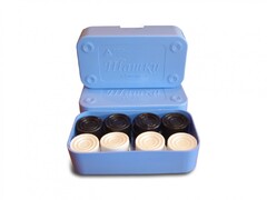 Шашки в цветном футляре (без доски) - fgospostavki.ru - Белогорск