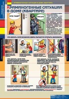 Комплект таблиц. ОБЖ. Поведение в криминогенных ситуациях. - fgospostavki.ru - Белогорск