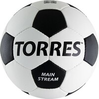 Мяч футбольный TORRES Main Stream (размер 4, синтетическая кожа, тренировочный) - fgospostavki.ru - Белогорск