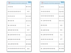 Комплект карточек (10) "Обучающий калейдоскоп. Умножение на 7, 8 и 9" - fgospostavki.ru - Белогорск