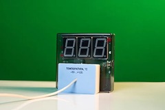 Датчик температуры с независимой индикацией (термометр демонстрационный) - fgospostavki.ru - Белогорск