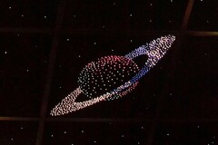 Потолок "Звездное небо с анимационным фибероптическим эффектом сатурн" - fgospostavki.ru - Белогорск